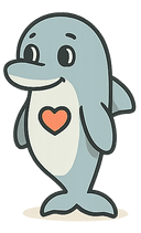 Sense Agent - Dolphin with heart